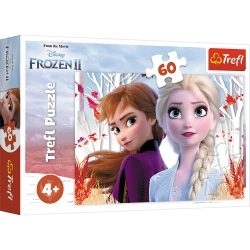Puzzle - "60" - The Magic World of Anna and Elsa Trefl 17333