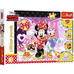 Puzzle 100 pcs. Minnie and glitter Trefl 14820