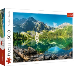 Puzzle -1500- Lake Morskie Oko, Tatra Mountains, Poland 26167