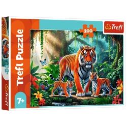Puzzle 200 - Tiger Customs Trefl 13330
