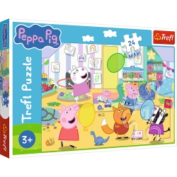 Puzzle 24 Maxi – Beautiful Peppa – Peppa Pig Trefl 14367