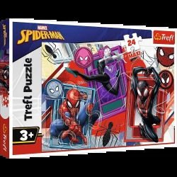 Puzzle 24 Maxi - Spider Senses / Disney Marvel Spiderman Trefl 14366