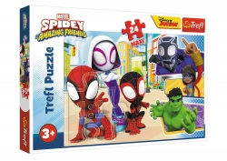 Puzzle 24pcs Maxi Spidey and Friends Trefl 14348
