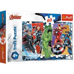 Puzzle 60 - Invincible Avengers Trefl 17357