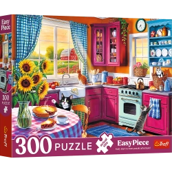 Puzzles - 300 Easy Piece - Morning in the Kitchen FSC Mix 70% 23102