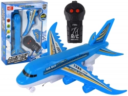 Radiovadāmā lidmašīna ar pulti Airplane Blue