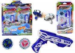 Šautru ieroču komplekts ar 2 metāla diskiem Blue