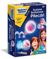 Scientific Fun Mini Lab: Crazy Glitter Balls Clementoni 50702