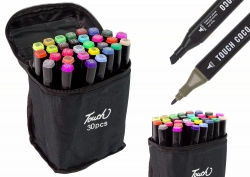Set of 30 Double-sided Alcohol Markers Pro Touch Bag