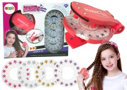Set of Jewellery Hair Decorations Diamonds Applicator