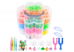 Set of Rubber Bands for Making DIY Bracelets 4500 Pieces