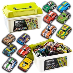 Set of springs in a suitcase, 30 pcs. Cars
