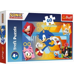 Sonic Puzzle 60 pcs Sonic in action 17387