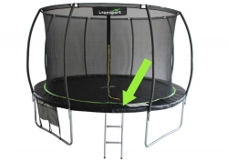 Atsperu aizsargs batutam Sport Max 366 cm (12ft) Black-Green