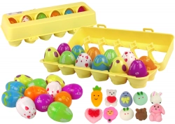 Squishy Easter Eggs Set 12 Pieces