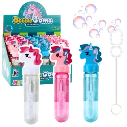 Unicorn Soap Bubbles 3 Holes Mix Colors 30ml