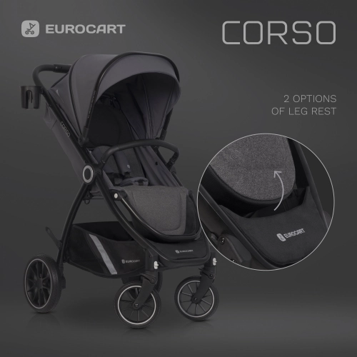 Euro-Cart Corso Iron Pastaigu rati