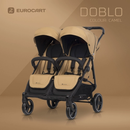Euro-Cart Doblo Camel Dvīņu rati