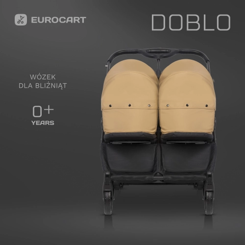 Euro-Cart Doblo Camel Dvīņu rati