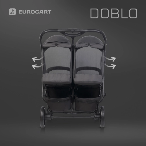 Euro-Cart Doblo Iron Dvīņu rati
