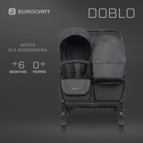 Euro-Cart Doblo Iron Dvīņu rati