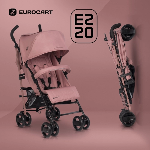 Euro-Cart Ezzo Rose Pastaigu rati