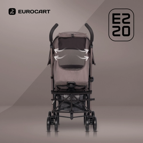 Euro-Cart Ezzo Taupe Прогулочная коляска
