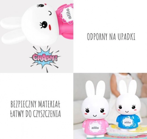 Alilo Króliczek Big Bunny G7C Niebieski
