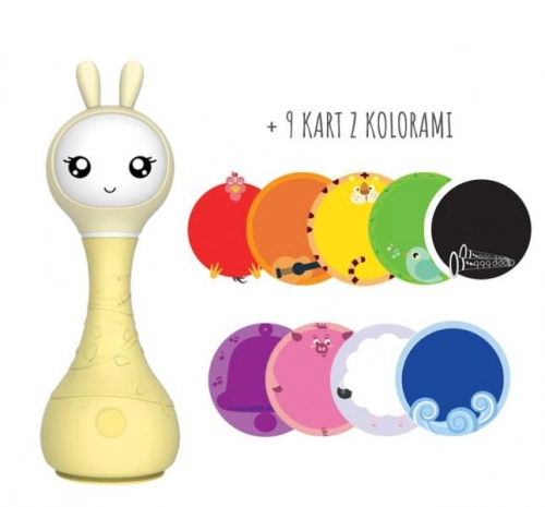 Alilo Króliczek Smarty Bunny  Żółty