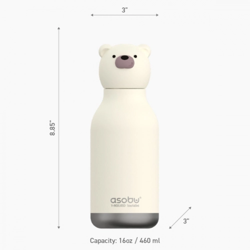 Asobu Bestie Butelka Termiczna Bear 460 ml