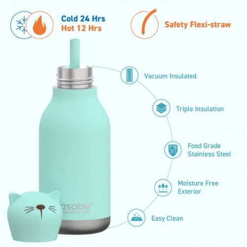Asobu Bestie Butelka Termiczna Cat 460 ml