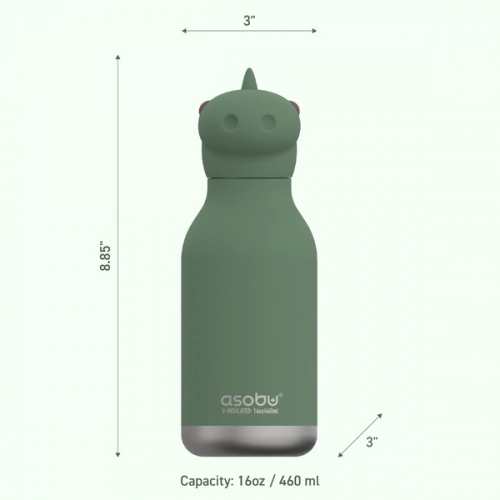 Asobu Bestie Butelka Termiczna Dinosaur 460 ml