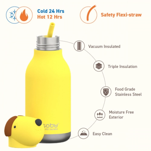 Asobu Bestie Butelka Termiczna Dog 460 ml