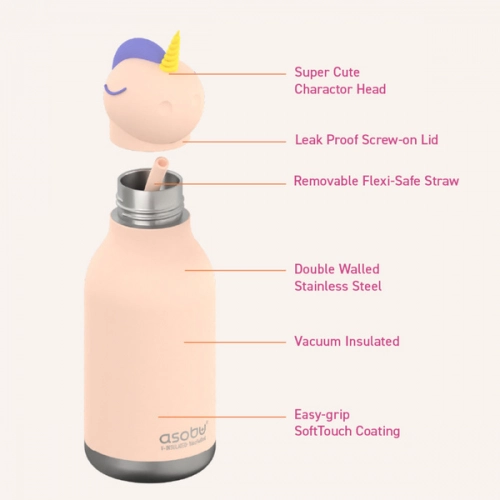 Asobu Bestie Butelka Termiczna Unicorn 460 ml