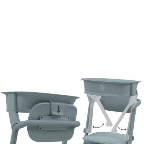 Augsto krēslu mācību tornis Cybex Lemo Stone Blue