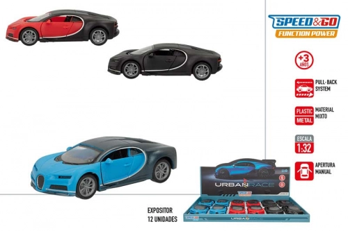 Auto ar atver. durvim, inercija dažādas 12 cm CB45892