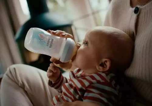Avent Natural 3 Butelka Responsywna z Nakładką Antykolkową AirFree 1m+ 260ml Słonik