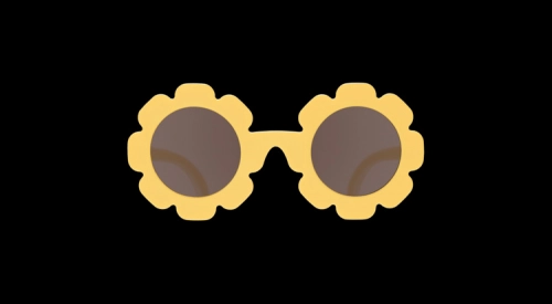 Babiators Flower O-FWR002-S Amber Lenses Rozmiar 0-2+ Sweet Sunflower