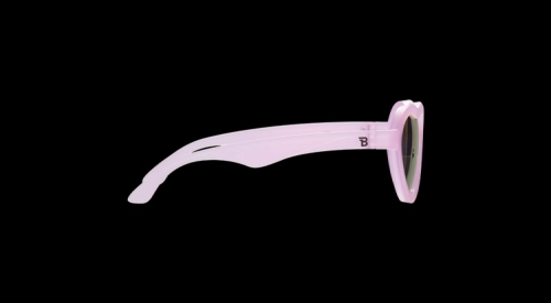 Babiators Heart Frosted Pink Polaryzacja P-HRT503-S Rozmiar 0-2+ Purple Mirrored Lens