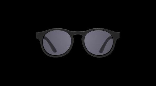 Babiators Keyhole O-KEY001-S Smoke Lens Rozmiar 0-2+ Jet Black