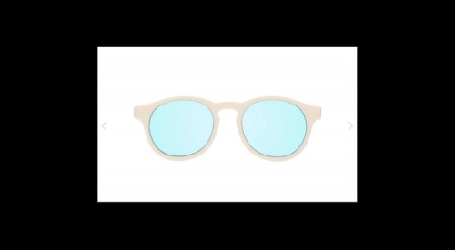 Babiators Keyhole O-KEY014-M Blue Mirrored Lenses Rozmiar 3-5+ Sweet Cream