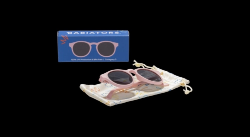 Babiators Keyhole Smoke Lenses O-KEY002-L Rozmiar 6+ Ballerina Pink