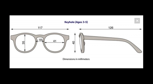 Babiators Keyhole Smoke Lenses O-KEY002-L Rozmiar 6+ Ballerina Pink