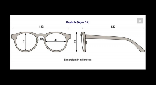 Babiators Keyhole Smoke Lenses O-KEY002-L Rozmiar 6+ Ballerina Pink