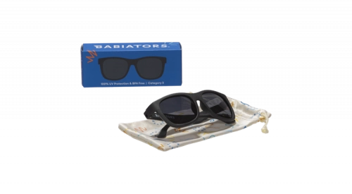 Babiators Navigator O-NAV001-S Smoke Lens Rozmiar 0-2+ Jet Black
