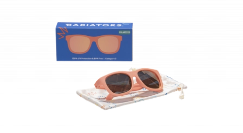 Babiators Navigator P-NAV503-S Polaryzacja Rozmiar 0-2+ Perfectly Papaya