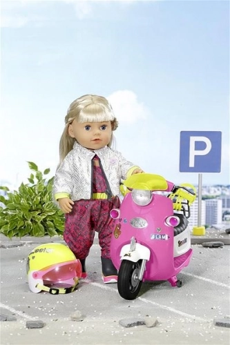 Baby born Zapf Lelles radio vadāmais motorollers (gaisma) 830192