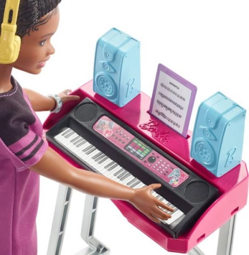 Barbie Big City Lalka + Akcesoria Zestaw GYG38 GYG40