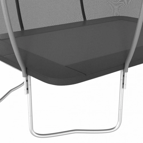 Batuts ar drošības tīklu un kāpnēm 274х183х76 cm Vidaxl