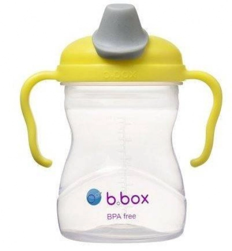 B.box Kubek 4w1 Zestaw 240 ml Żółty